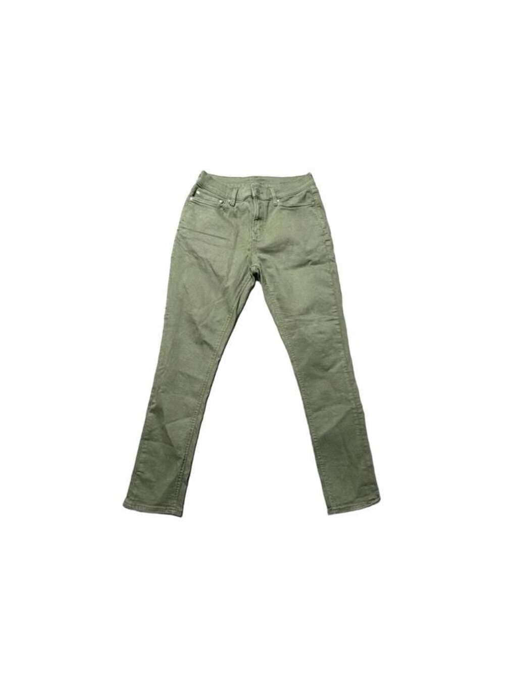 Banana Republic Travel & Leisure Skinny Fit Olive Green Jeans Size 31x30